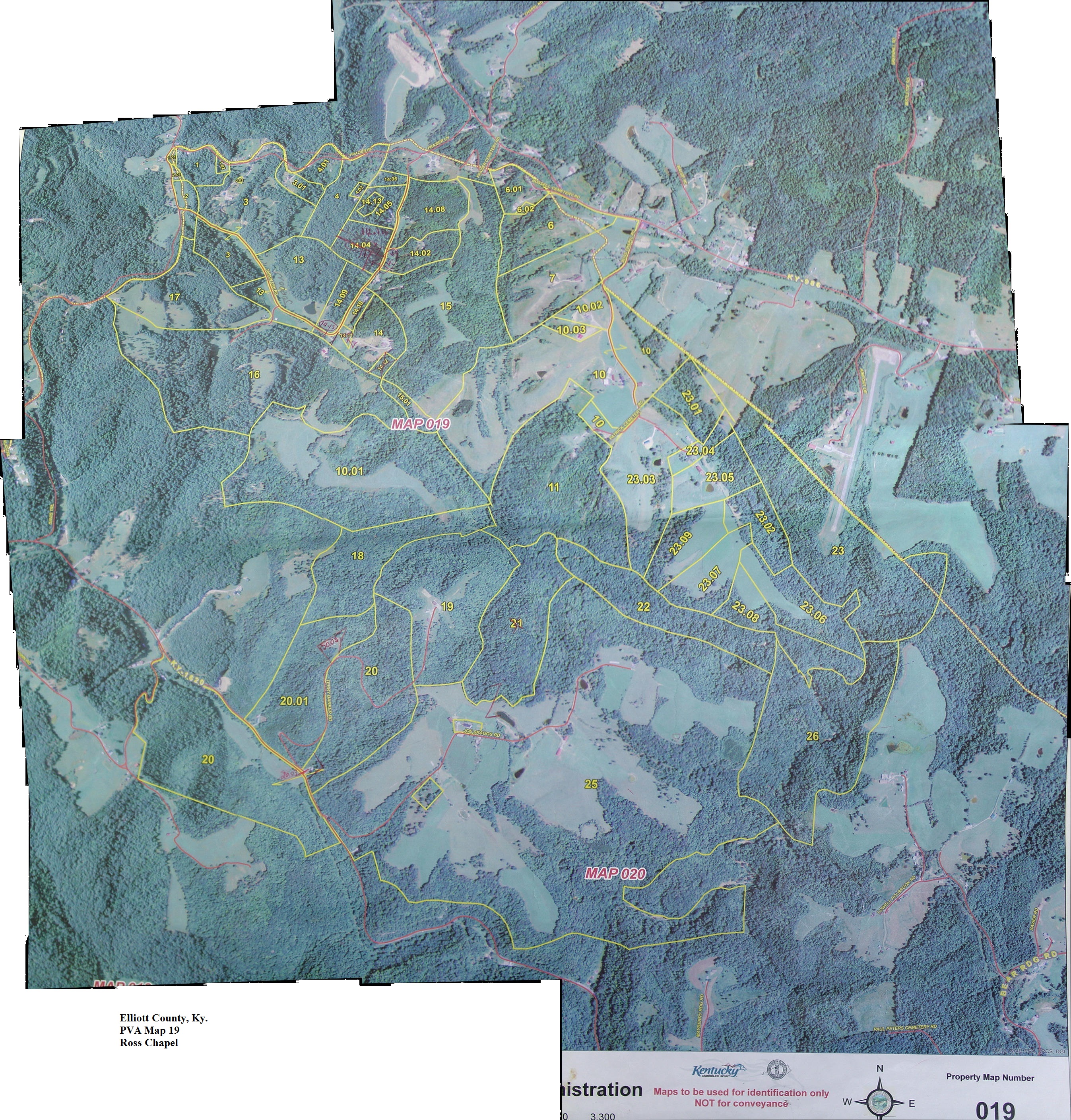 Elliott County Property Valuation Assessor Maps